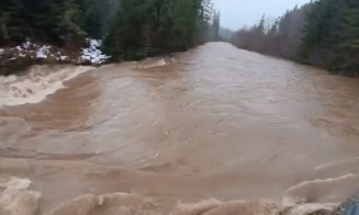 Pericol de inundații pe râurile din Cluj! Iată zonele afectate