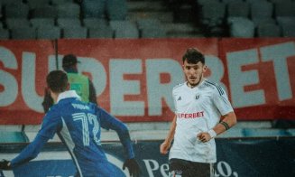 "Studenții" i-au învins din nou pe olteni. "U" Cluj a urcat pe loc de play-off