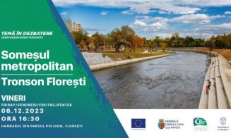Dezbatere CIIC la Florești pe tema „Someșul metropolitan - Tronson Florești”