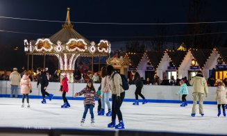 Cât costă patinoarul, trenulețul și caruselul de la Târgul de Iarnă de la Sala Sporturilor