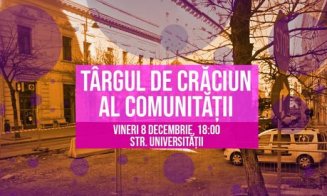 Civicii organizează Târgul de Crăciun al Comunității pentru cei care nu îşi permit preţurile exorbitante din Piaţa Unirii: "Hai să fim generoși!"