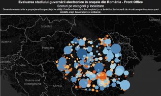 Cluj-Napoca se află pe primul loc în clasamentul orașelor din România privind guvernarea electronică