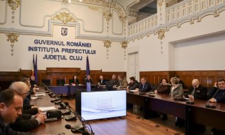 Ședință la Prefectura Cluj. Autoritățile se pregătesc de venirea iernii pe drumurile din județ