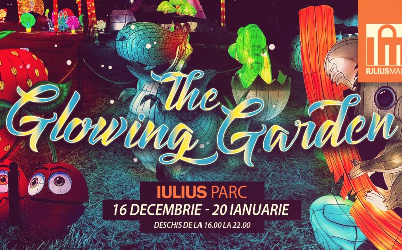 Expoziție cu peste 170 de instalații luminoase, în Iulius Parc: tigri, delfini, un pui de elefant în mărime naturală și alte creații, la „The Glowing Garden”