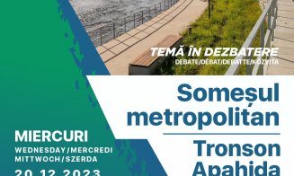 Miercuri, 20 decembrie 2023 – dezbatere CIIC la Apahida pe tema „Someșul metropolitan - Tronson Apahida”