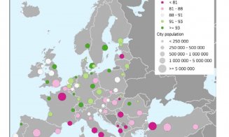 Cluj-Napoca se află în primele 10 orașe din Europa în materie de calitate a vieții