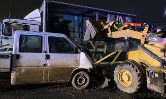 ACCIDENT înainte de inaugurare pe tronsonul Chețani - Câmpia Turzii al Autostrăzii Transilvania / 7 persoane implicate