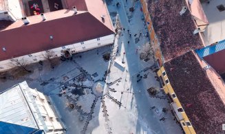 Șantierul Maniu - Kogălniceanu - Universității și străzile adiacente, din DRONĂ!