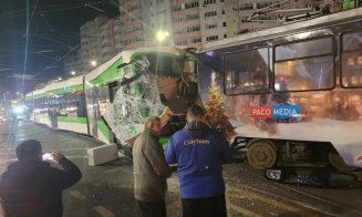 Tramvai Astra Imperio, pe modelul celor din Cluj-Napoca, făcut praf într-un accident din capitală