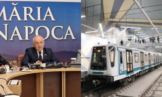 Construcția metroului Cluj pornește în 2024. Emil Boc: "În Florești vor începe lucrările"