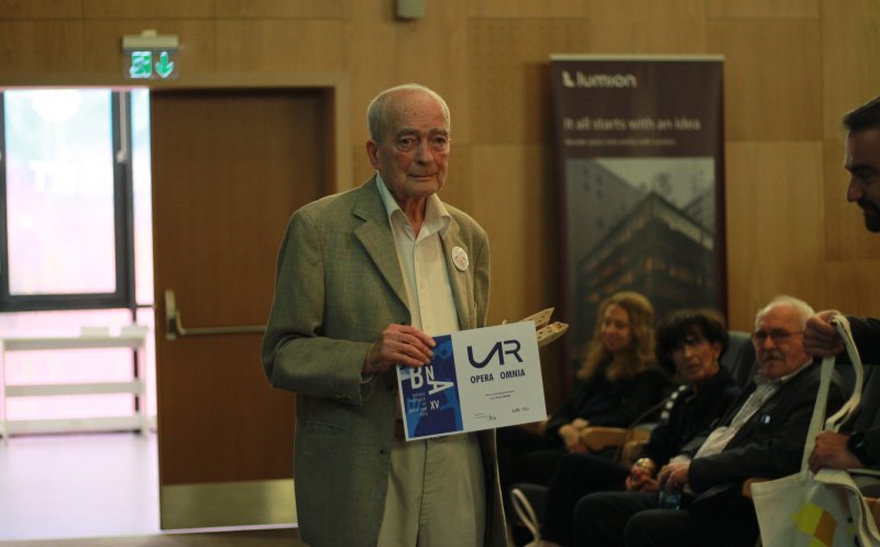 Unul din părinții urbanismului clujean, Vasile Mitrea, a primit premiul Opera Omnia: ''A dezvoltat o viziune pentru rețeaua de spații verzi ''