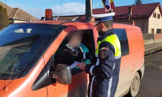 Vitezomani și bețivi la volan, de sărbători. Polițiștii clujeni au reținut 56 de permise în 4 zile