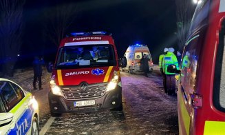 ACCIDENT grav cu 8 oameni înghesuiţi într-o maşină cu cauciucuri de vară. 2 copii au murit