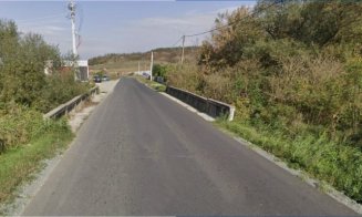Un pod din județul Cluj va fi demolat. Circulația se va desfășura pe unul construit provizoriu