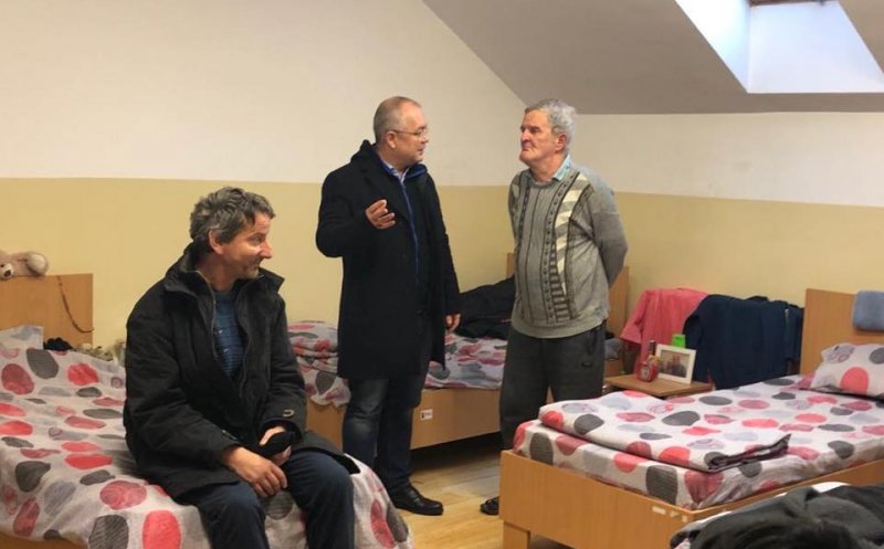 E ger la Cluj! Unde pot merge oamenii fără adăpost / 17 persoane, ajutate în ultimele 3 zile