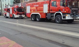 Incendiu la un apartament de pe Bulevardul Muncii