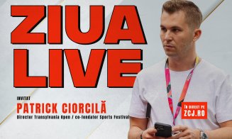 Directorul Transylvania Open, Patrick Ciorcilă, vine la ZIUA LIVE