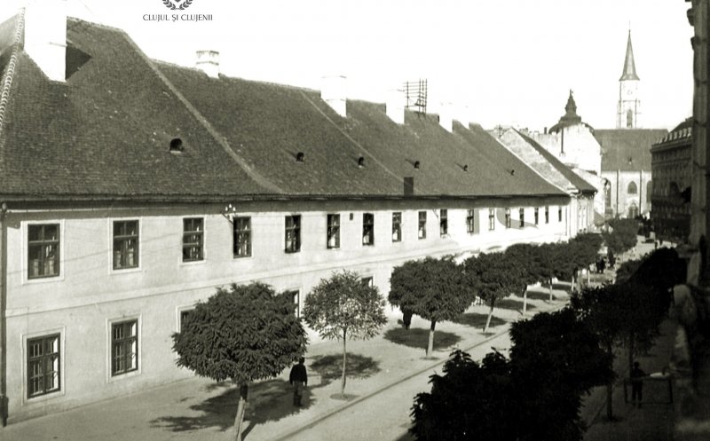 Strada Universității, în anii 1940