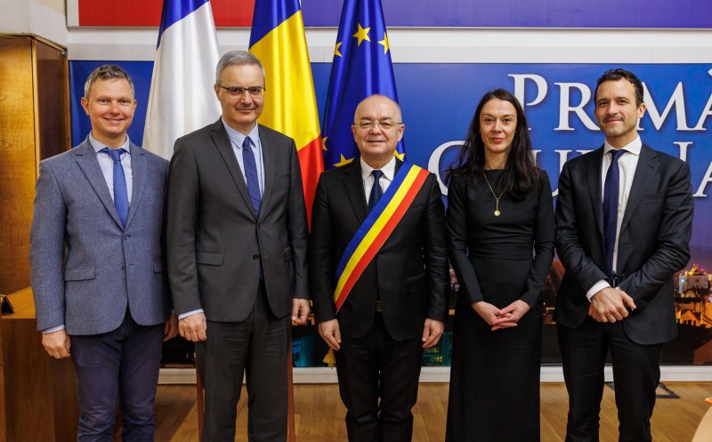 Ambasadorului Republicii Franceze în România, în vizită la Cluj-Napoca