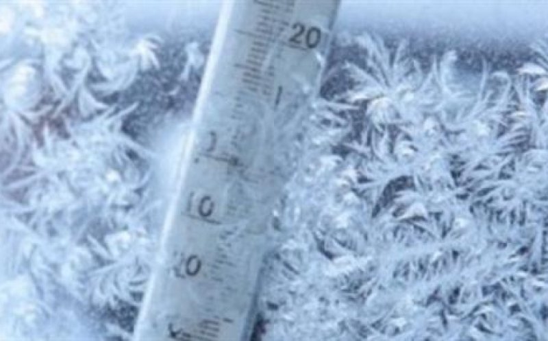 Brrr! Azi a fost înregistrată cea mai scăzută temperatură din acest an în România