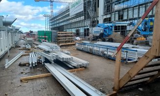 IMAGINI de pe şantierele Aeroportului Internaţional Cluj. Investiţii de 80 de milioane de euro