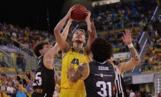 O nouă victorie senzațională reușită de U-BT. Campioana României a câștigat pe terenul deținătoarei trofeului EuroCup