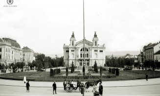 Mai recunoști zona? Așa arăta Teatrul Naţional Cluj în 1940