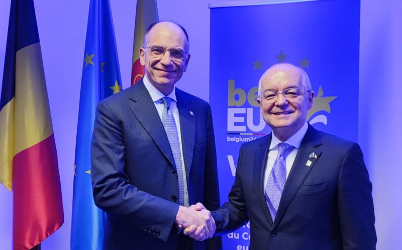 Primarul Clujului s-a întâlnit cu Enrico Letta, fostul premier al Italiei