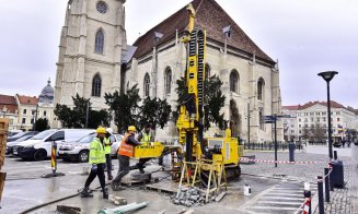 Tunelurile subterane din Cluj, mit sau realitate? Ce a găsit echipa care a forat în Piața Unirii pentru metrou