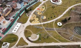 Plimbare cu DRONA prin Parcul Feroviarilor