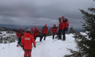 Exercițiu de salvare la Cluj în caz de avalanșă