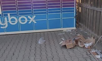 Ultimatum pentru floreştenii care şi-au lăsat gunoiul de la EasyBox în drum: "Ori vii să faci curat, ori îţi dau datele la Poliţia Locală"