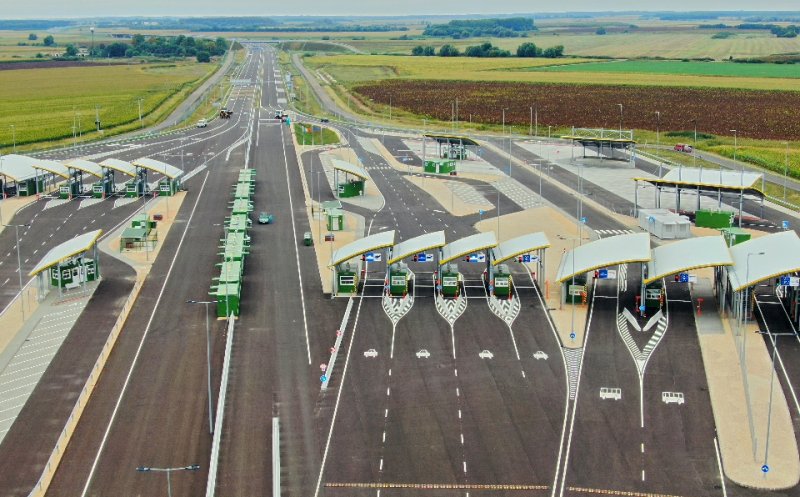 Banda de acces rutier rezervată autocamioanelor înmatriculate în UE a devenit funcţională în Borş II