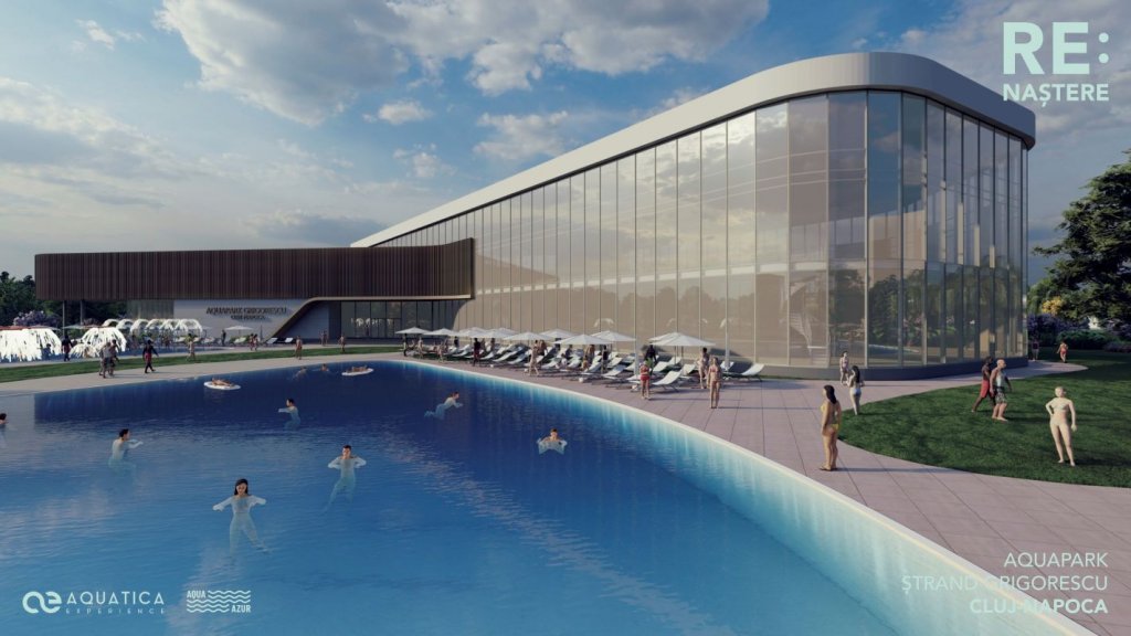 Așa va arăta aquapark-ul din Grigorescu. Investiție de 40 milione euro