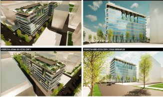 Dezbatere publică: clădiri de 7 și 9 etaje, cu 180 de locuri de parcare, pe Dorobanților / Primăria Cluj-Napoca primește 3 apartamente