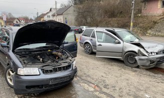 Accident în Dej. Din fericire, fără victime