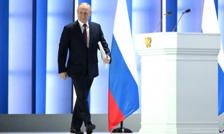 Suspans la Moscova. Vladimir Putin şi-a început discursul intrând direct în subiectul războiului cu Ucraina