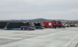 Aeroportul din Cluj a inaugurat o nouă platformă cu patru locuri pentru staționarea avioanelor