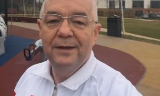 Parcul Zorilor a fost deschis! Emil Boc a ieșit dis-de-dimineață să facă un tur de prezentare cu jogging și gimnastică pe aparatele de fitness