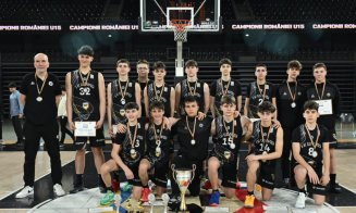 Medalie de argint pentru juniorii U15 de la U-BT Cluj-Napoca