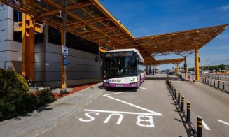 Linia de autobuz de la aeroportul Cluj, un eșec deocamdată. O problemă ar putea fi lipsa instrucțiunilor în limba engleză