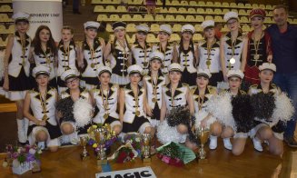 5 medalii de aur, în contul Clubului sportiv UMF pentru majoretele Magic şi Madness la Campionatul Național de la Cluj-Napoca / ”Cehia, venim!”