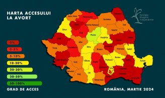 HARTA accesului la avort în România: Peste 80% dintre unitățile medicale publice nu oferă astfel de servicii sau nu pot fi contactate/ Cât costă procedura