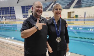 Sportivă de 81 de ani din Cluj-Napoca a câștigat 4 medalii de aur la Campionatele Mondiale de Natație de la Doha.