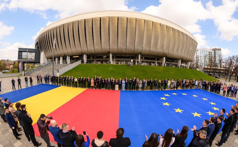 Imagini superbe. Caravana Europa a TNL a debutat la Cluj și va străbate toată țara