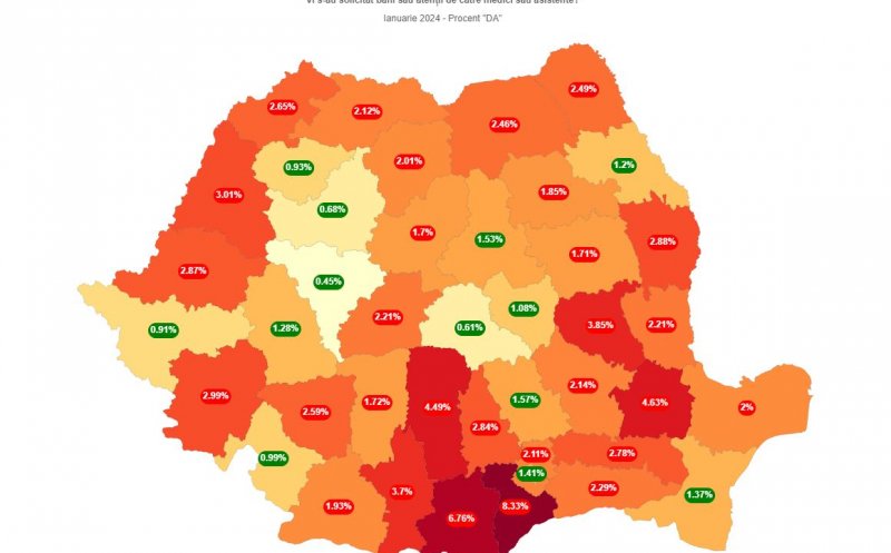 HARTA ȘPĂGII din spitale: Ministerul Sănătății a făcut din nou publice datele