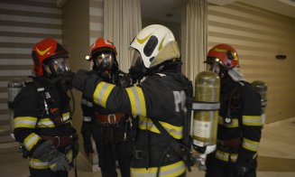 Plan Roșu de Intervenție la Grand Hotel Napoca şi desfăşurare de forţe de intervenţie