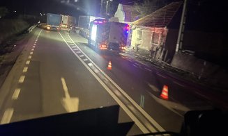 ACCIDENT în judeţul Cluj: A intrat cu TIR-ul în biserică noaptea trecută