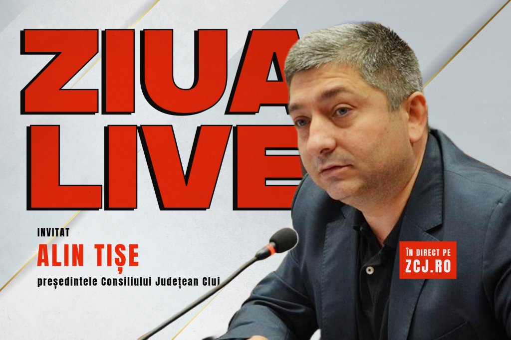 Alin Tișe, invitat la ZIUA LIVE / Cum va arăta campania electorală la Cluj. Candidați, surprize, strategii și alianțe