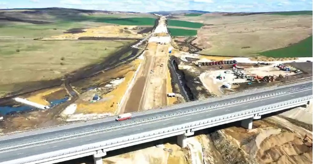 Mobilizare bună pe şantierul Drumului Expres din Cluj. Lucrările au ajuns la un stadiu fizic de 14,15%